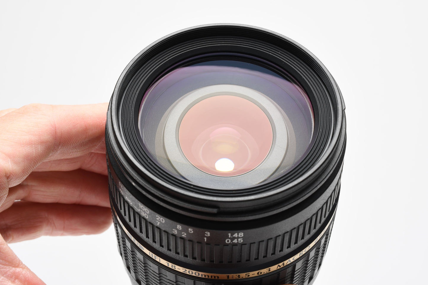Tamron Di II AF 18-200mm f3.5-6.3 XR LD Macro Zoom Lens Canon EF+2X filters Mint-
