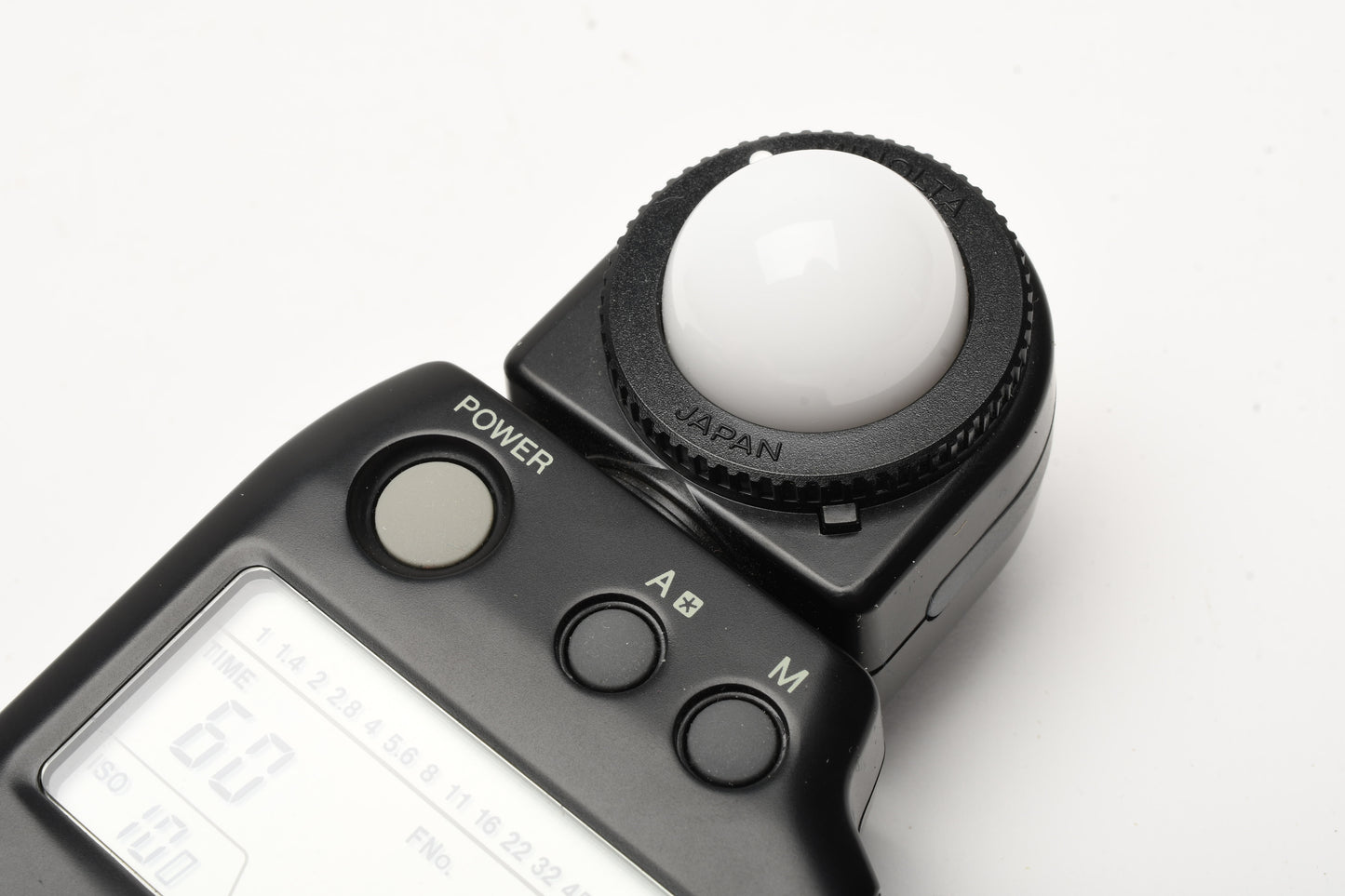 Minolta Autometer IVF Incident and flash meter in case, Tested, Mint-