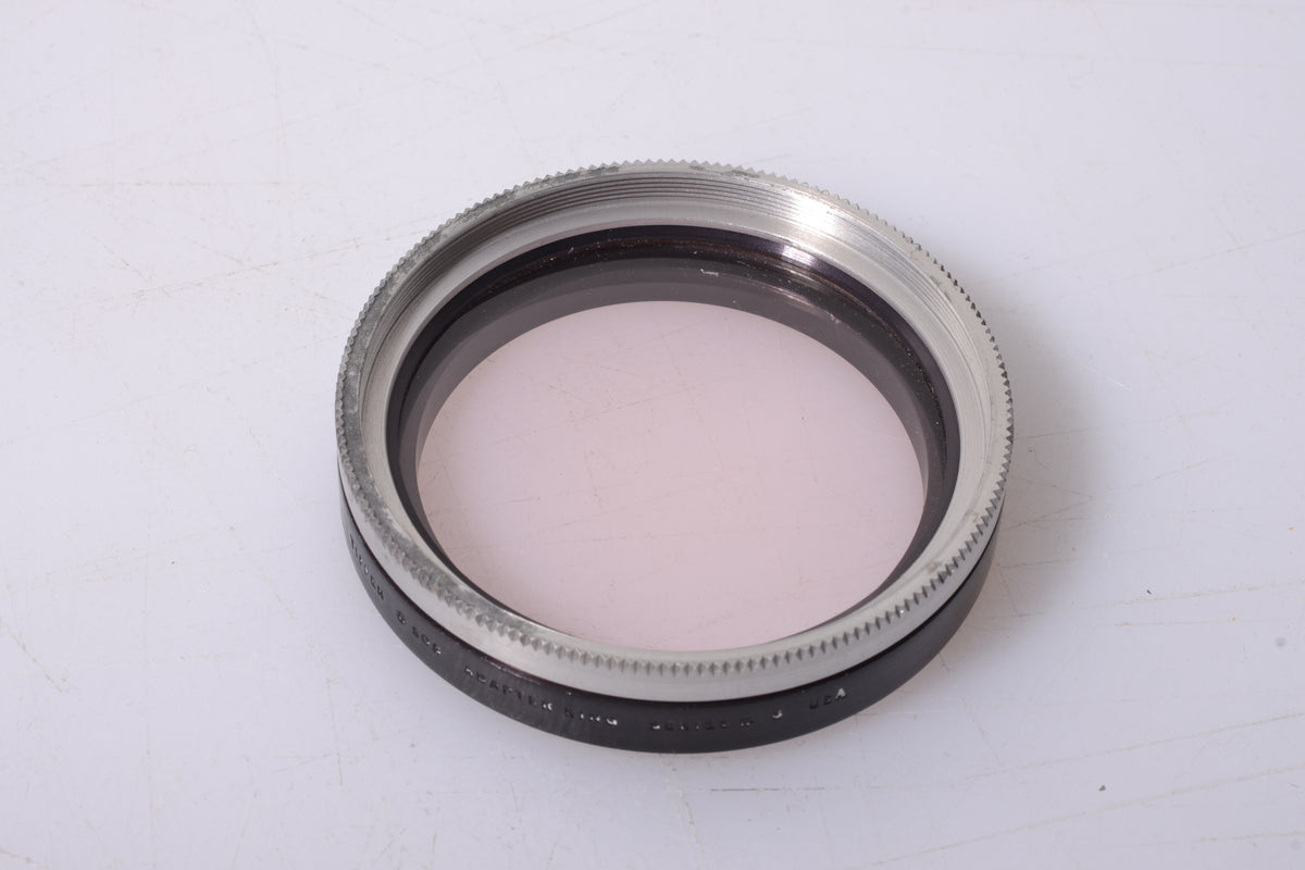 Series VIII 8 63mm Drop-In Filter Tiffen Photar Sky 1-A Skylight + Holder