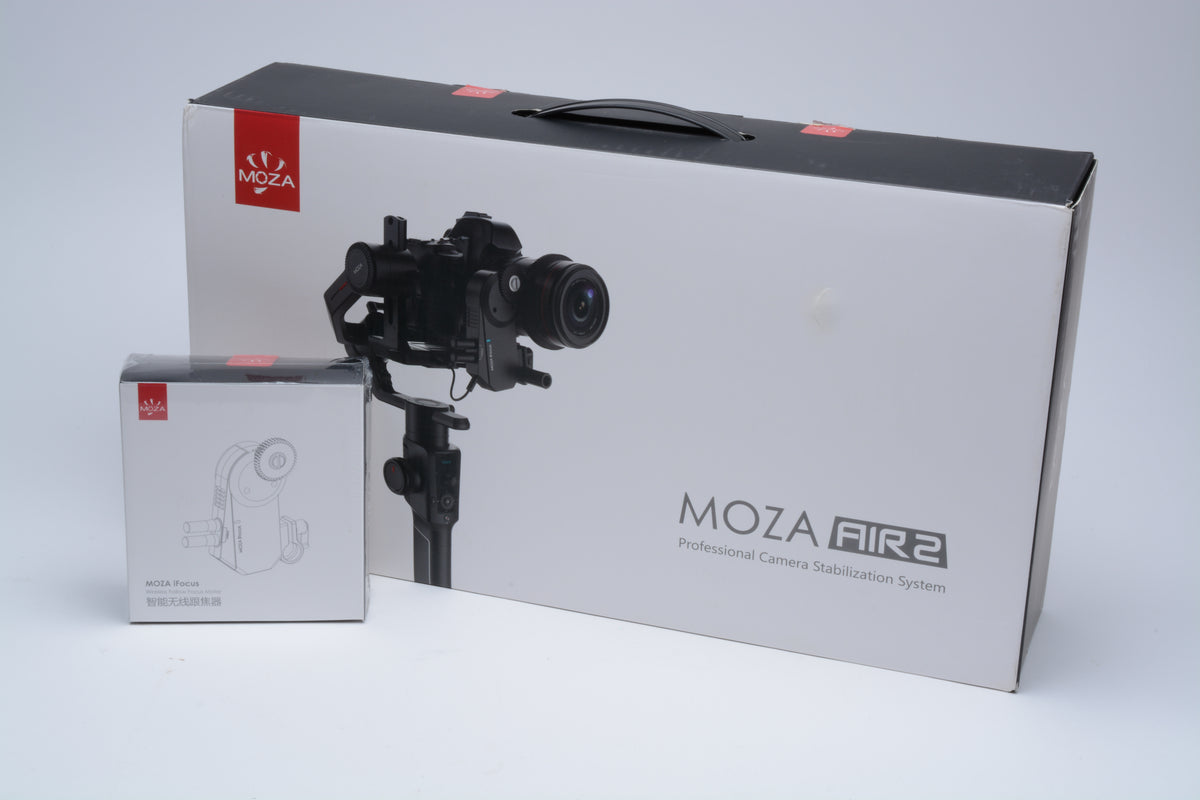 Moza Air 2 Gimbal 2 w/ i Focus motor, Mint-, Tested, Great, Boxed