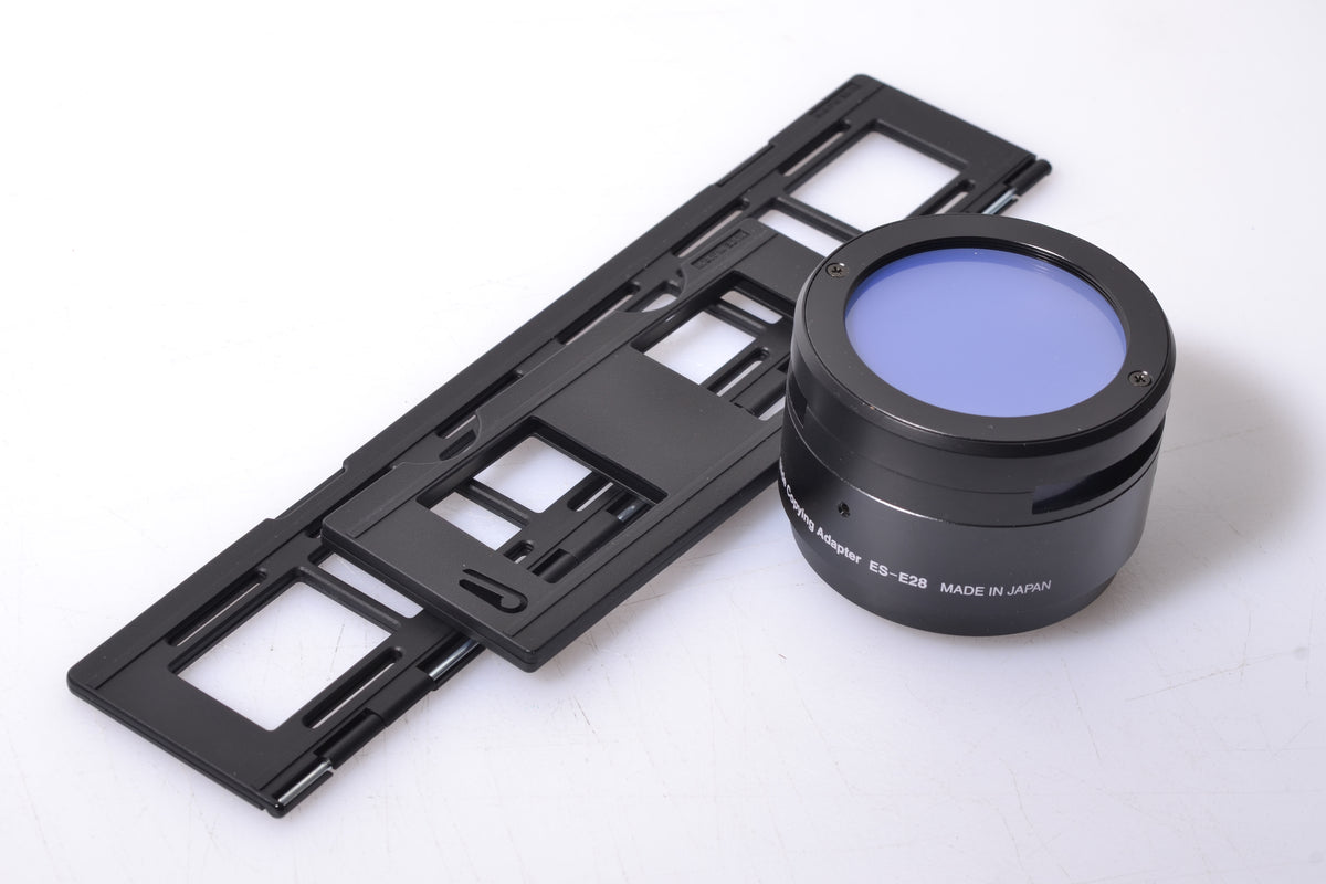 Nikon ES-E28 Slide Copying Adapter for Coolpix Cameras w/35mm Mount Strips
