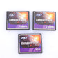 3x PNY CF Compact Flash Cards 128MB 256MB & 1GB in Pouch