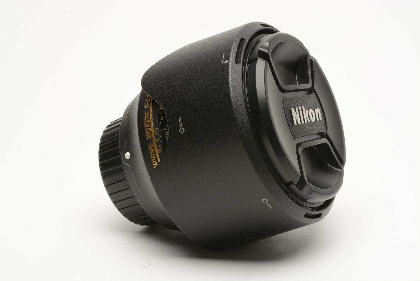 Nikon AF-S Nikkor 58mm F1.4G N SWM Aspherical lens, USA, hood+caps, Clean!