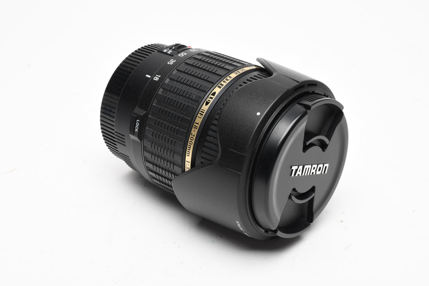 Tamron Di II AF 18-200mm f3.5-6.3 XR LD Macro Zoom Lens Canon EF+2X filters Mint-