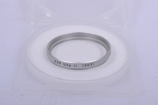 Leica E39 UVa II filter 13031 in jewel case, Mint-