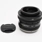 Lensbaby Sol 45mm f3.5 Lens, Cap, Clean, tested