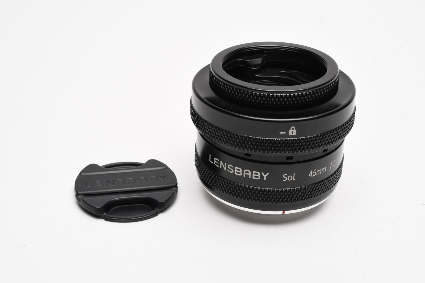 Lensbaby Sol 45mm f3.5 Lens, Cap, Clean, tested