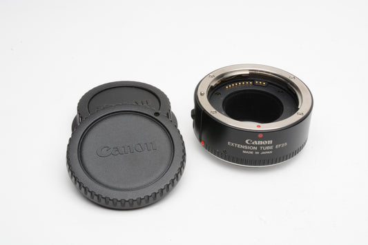 Canon EF25 Extension tube w/caps, gently used