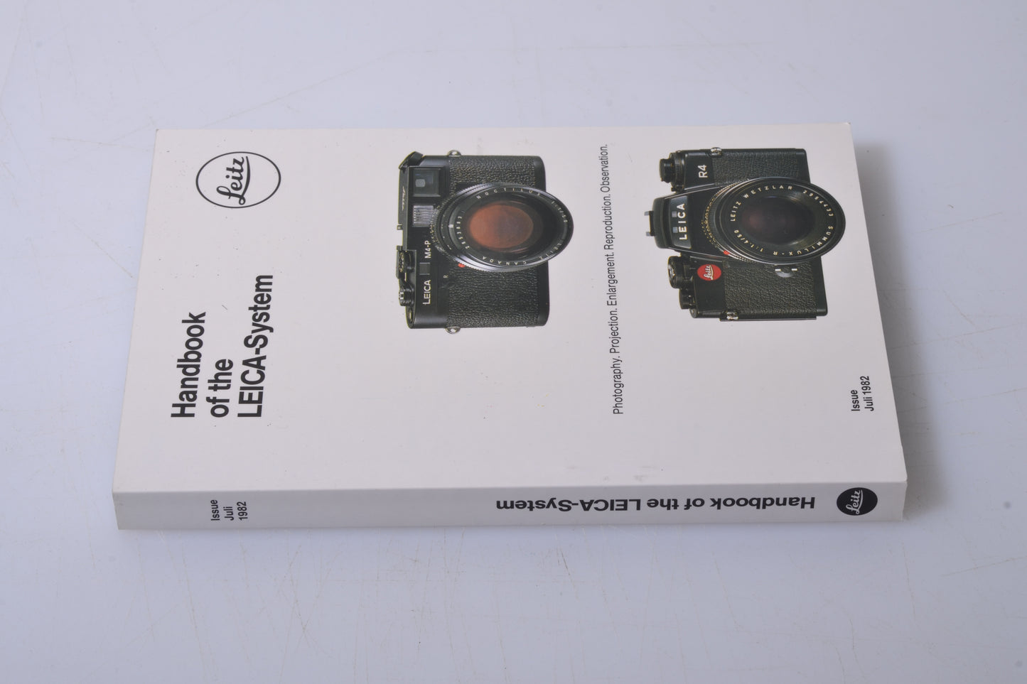 Leica System handbook July 1982, very clean