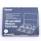 Panasonic SD and SDHC Memory Card Case, in box never used