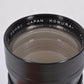 Sankyo Kohki Komura 200mm F3.5 Lens w/Exakta Mount, Case+caps, *Read