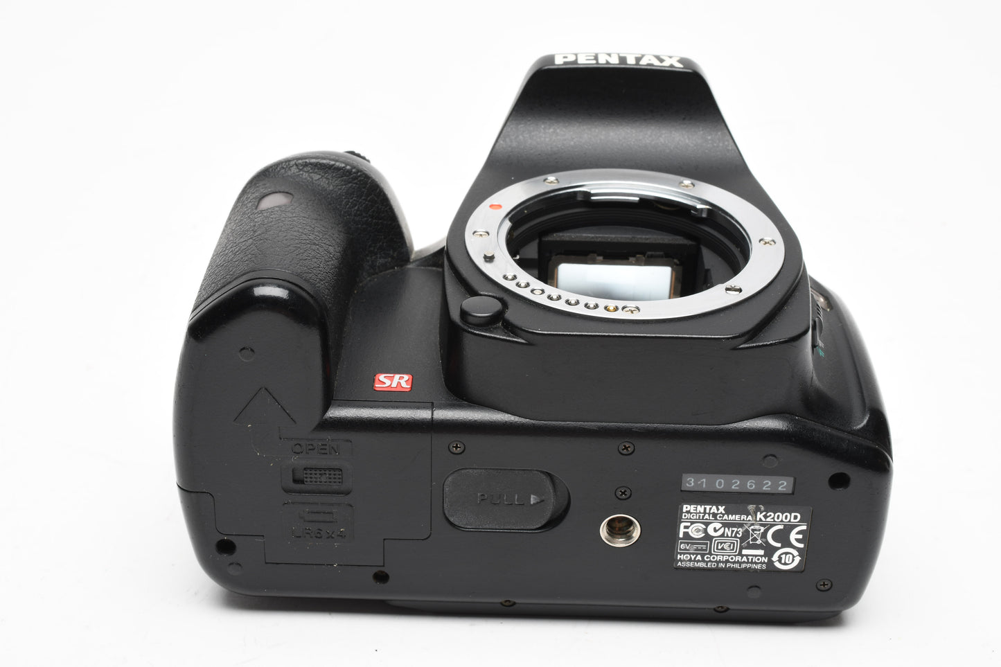 Pentax K200D DSLR 13,086 Acts, Strap, tested, great!