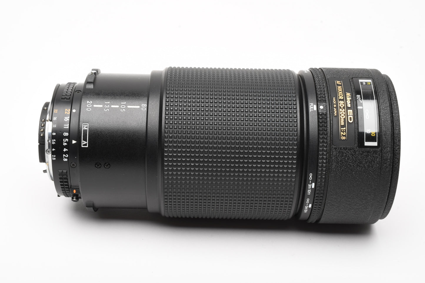 Nikon AF 80-200mm f2.8D ED zoom lens, hood, caps, Nice!