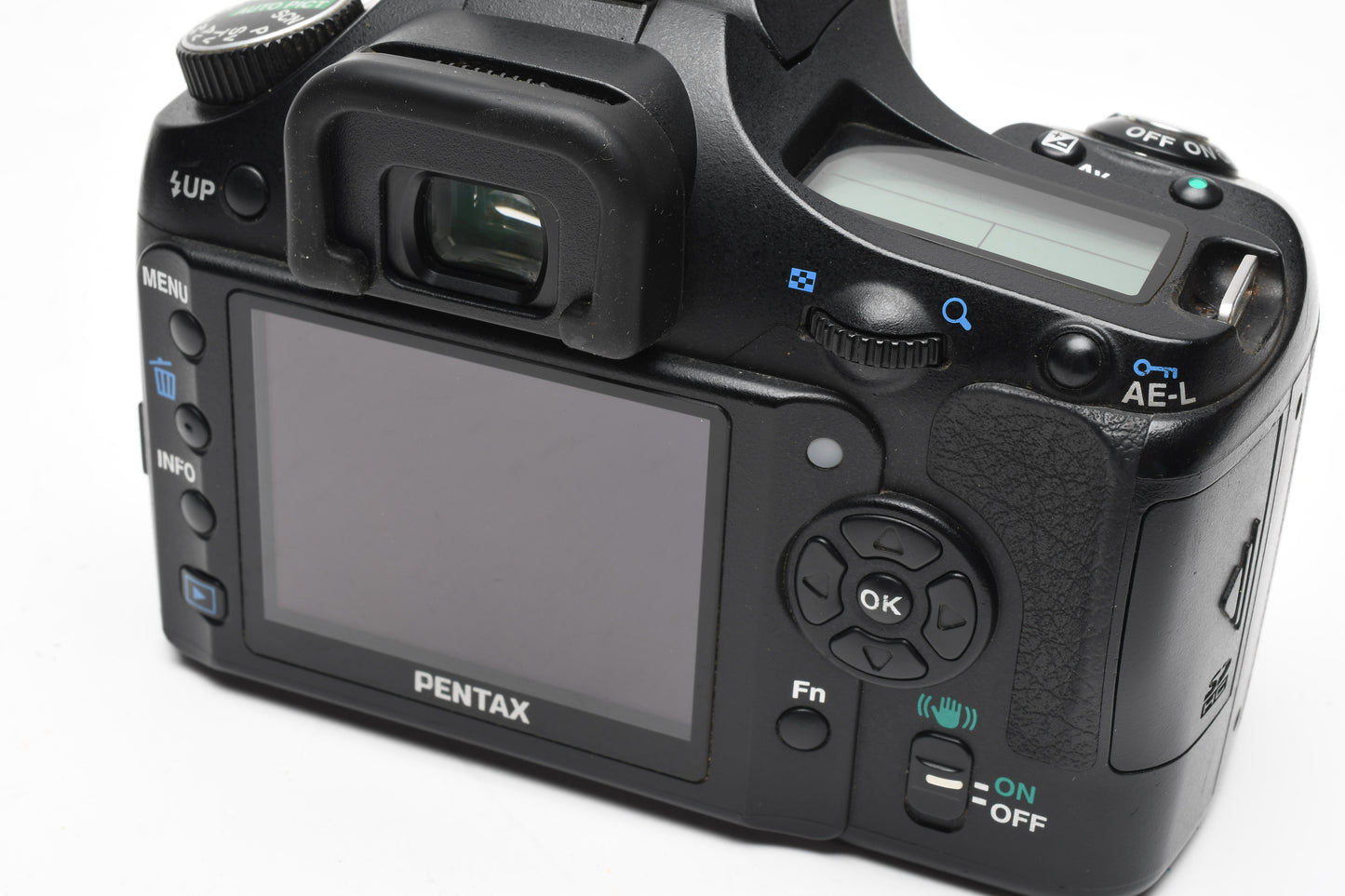 Pentax K200D DSLR 13,086 Acts, Strap, tested, great!