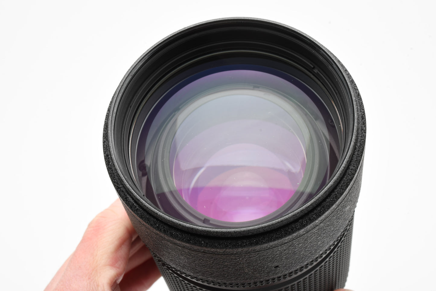 Nikon AF 80-200mm f2.8D ED zoom lens, hood, caps, Nice!