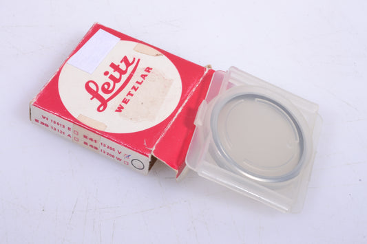 Leica Leitz E41 UV filter (Chrome) 13205, Boxed