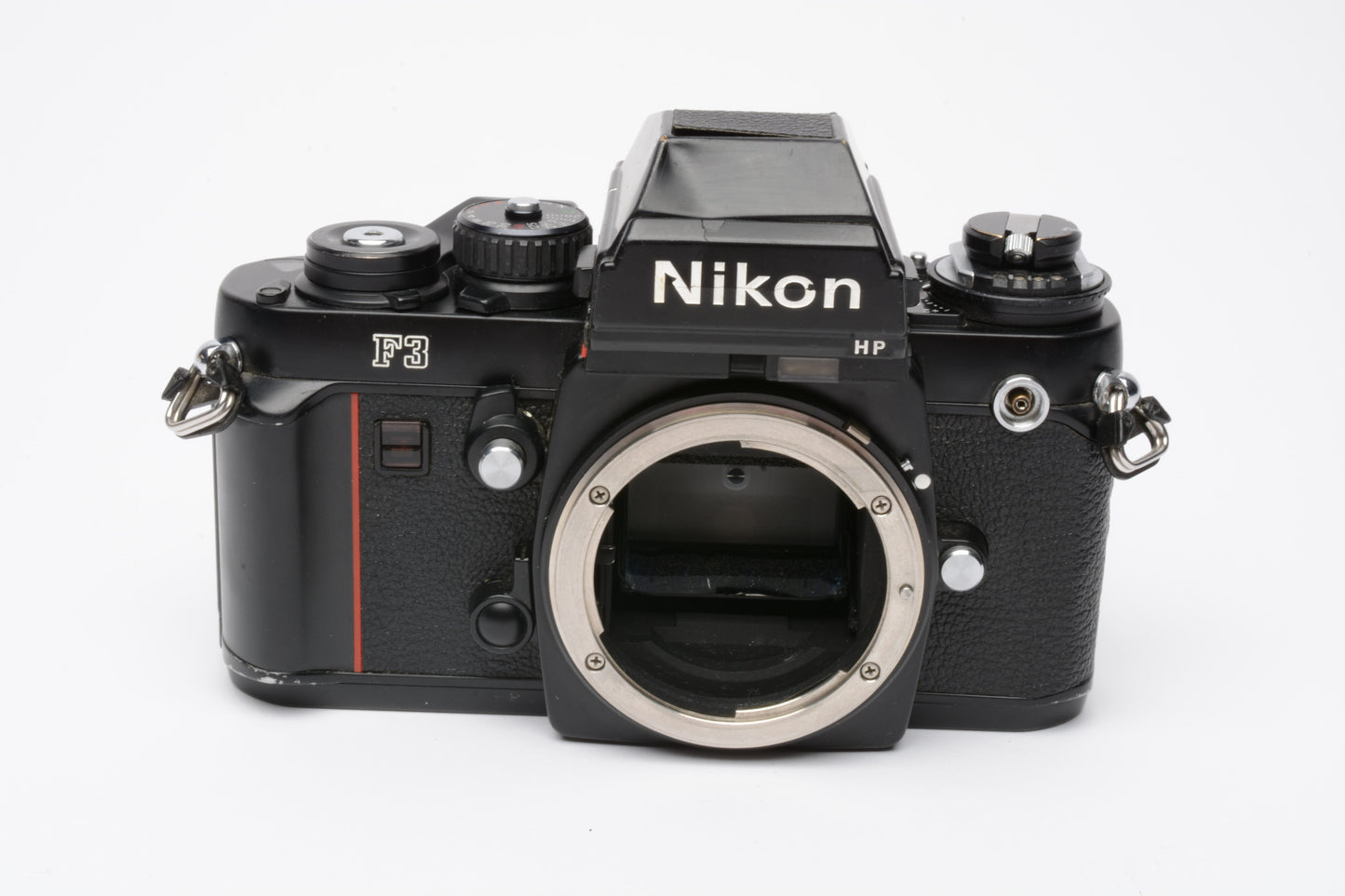 Nikon F3 HP 35mm SLR Body, new seals, tested, accurate, very nice!