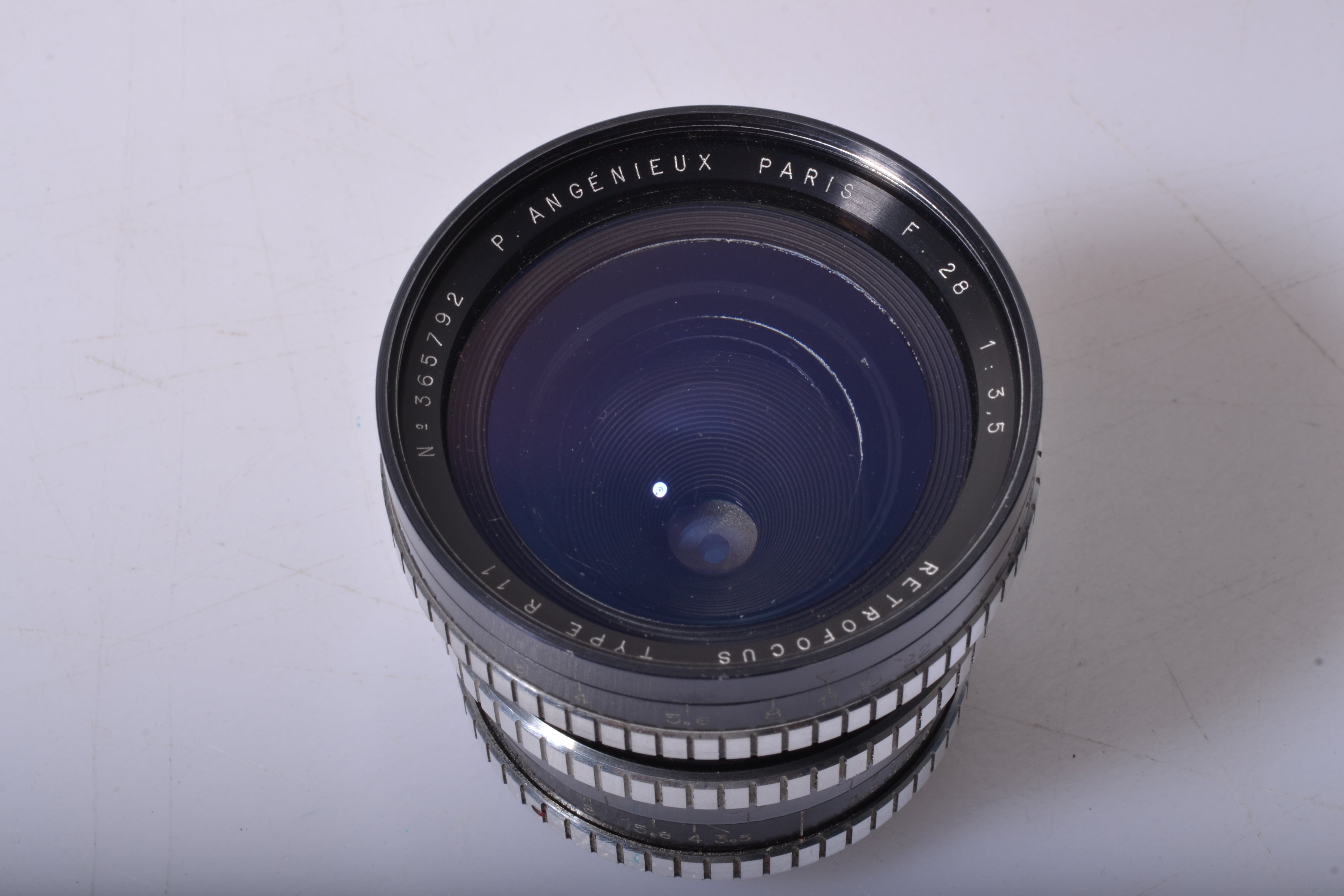 P. Angenieux Paris 35mm f2.5 Retrofocus Type R1 Exakta Mount, caps