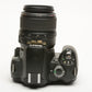 Nikon D40X body w/Nikkor 18-55mm f3.5-5.6 G ED II, Boxed, 2batts, Only 12K acts