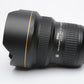 Nikon AF-S Nikkor 14-24mm f/2.8 G ED N w/Caps, very sharp, Nice! USA