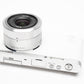 Samsung NX Mini 20.5MP Digital Point&Shoot W/9-27mm Lens + Flash  (white) Mint-