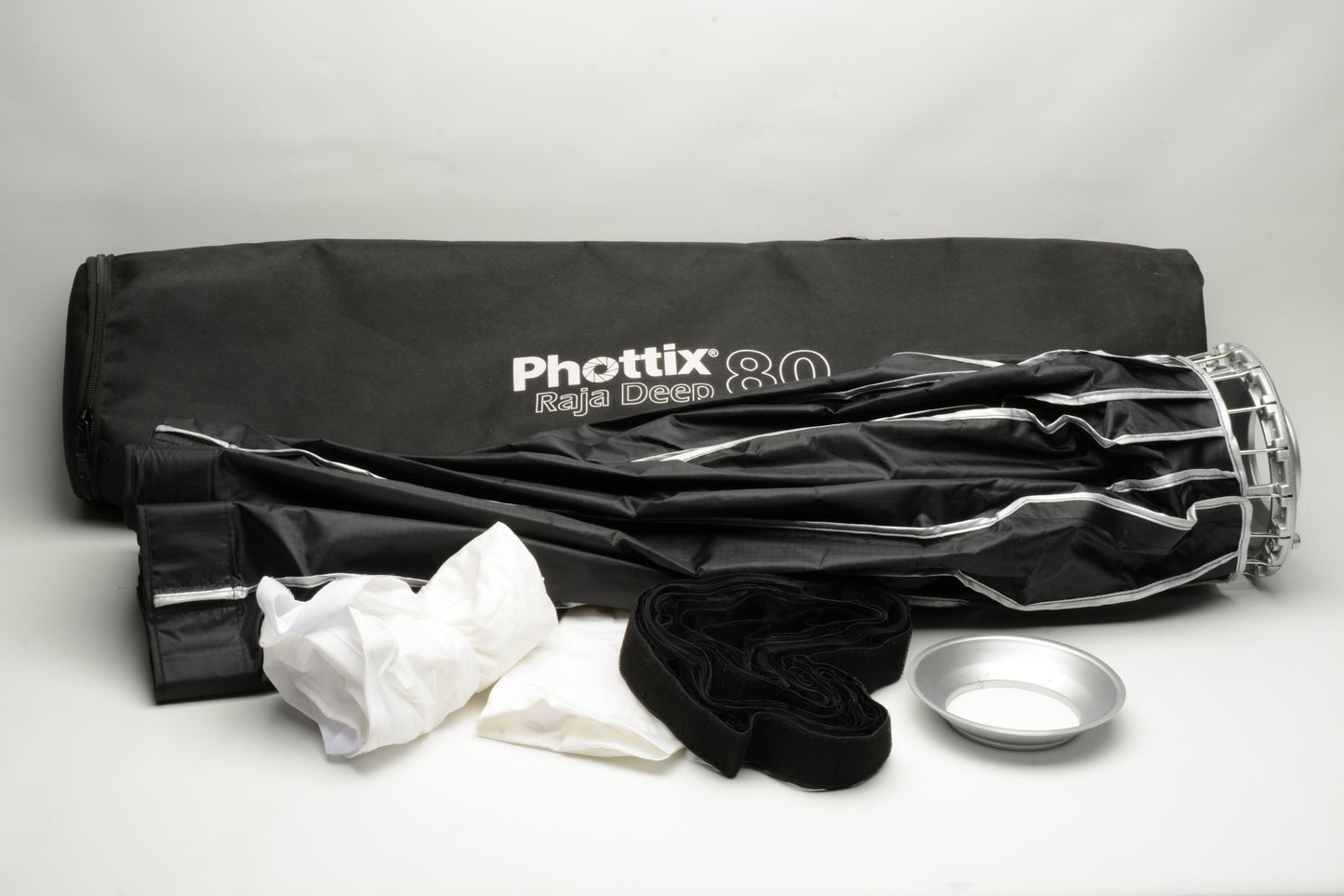 Phottix Raja Quick-Folding Deep Softbox 80cm, Very clean, barely used