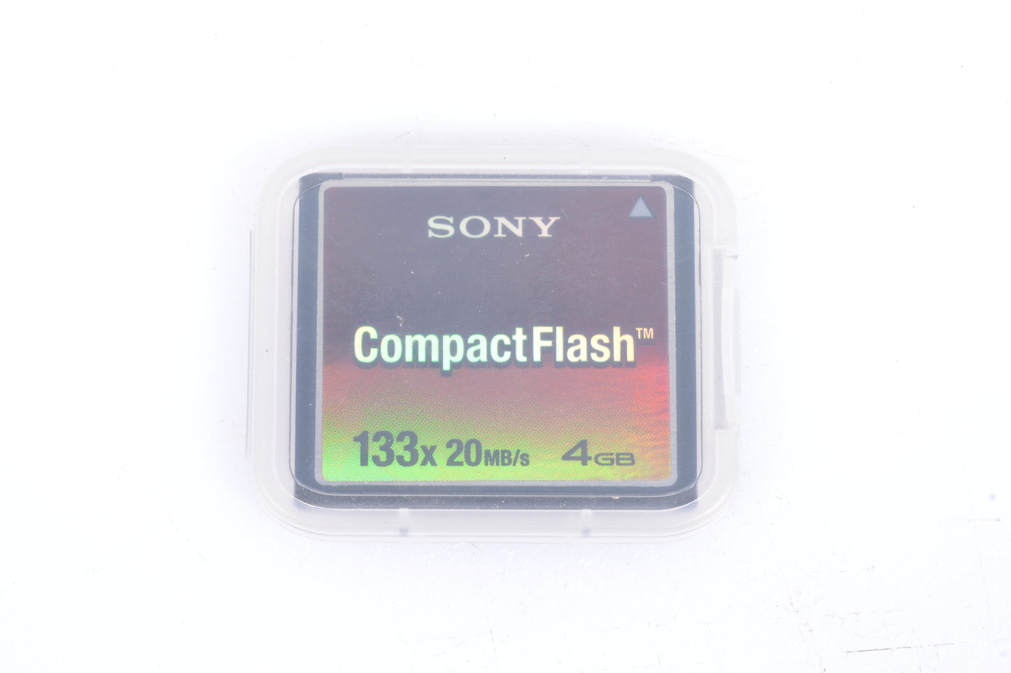 Sony 4GB CF Compact Flash Card 133x 20MB/s Speed in Jewel Case