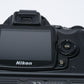 Nikon D40 DSLR body, batt+charger+book, ONLY 2421 Acts!! Mint-