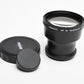 Phoenix AF 3X Telephoto HI-MAG Video Converter 46mm w/Caps