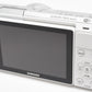 Samsung NX Mini 20.5MP Digital Point&Shoot W/9-27mm Lens + Flash  (white) Mint-