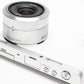Samsung NX Mini 20.5MP Digital Point&Shoot W/9-27mm Lens + Flash  (white) Mint-