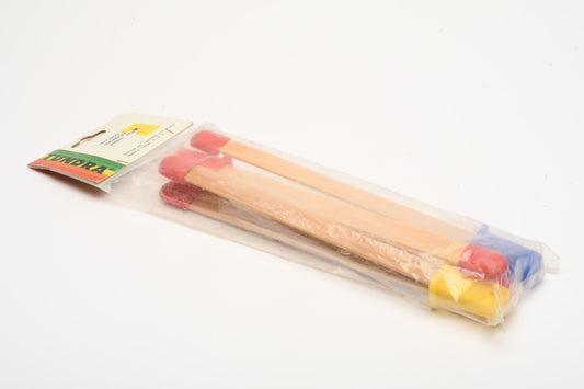 3X Tundra Bamboo Darkroom print tongs, Good quality, New