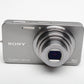 Sony Cybershot DSC-W570 16.1MP Digital Point&Shoot camera (Silver), 2 batts, Mint-