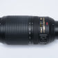 Nikon Nikkor AF-S 70-300mm f4-5.6G ED VR zoom lens, caps, lens hood, UV, Mint-