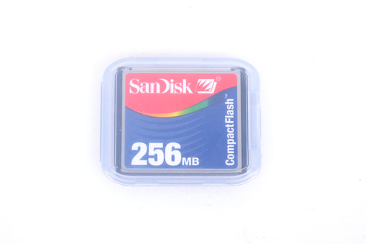 SanDisk 256MB CF Compact Flash Card in Jewel Case