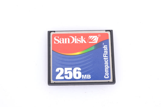 SanDisk 256MB CF Compact Flash Card in Jewel Case