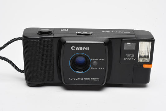 Canon Snappy 20 35mm Point&Shoot camera, Tested, Great