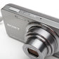 Sony Cybershot DSC-W570 16.1MP Digital Point&Shoot camera (Silver), 2 batts, Mint-