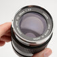 Canon FD 135mm f3.5 Portrait lens, caps, Chrome Nose, Good!