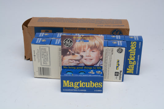 Bundle of 12 3-Cube Magicube packs in original boxes (Total 36 cubes - 144 flashes)