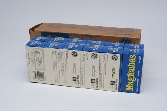 Bundle of 12 3-Cube Magicube packs in original boxes (Total 36 cubes - 144 flashes)