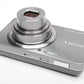 Sony Cybershot DSC-W570 16.1MP Digital Point&Shoot camera (Silver), 2 batts, Mint-