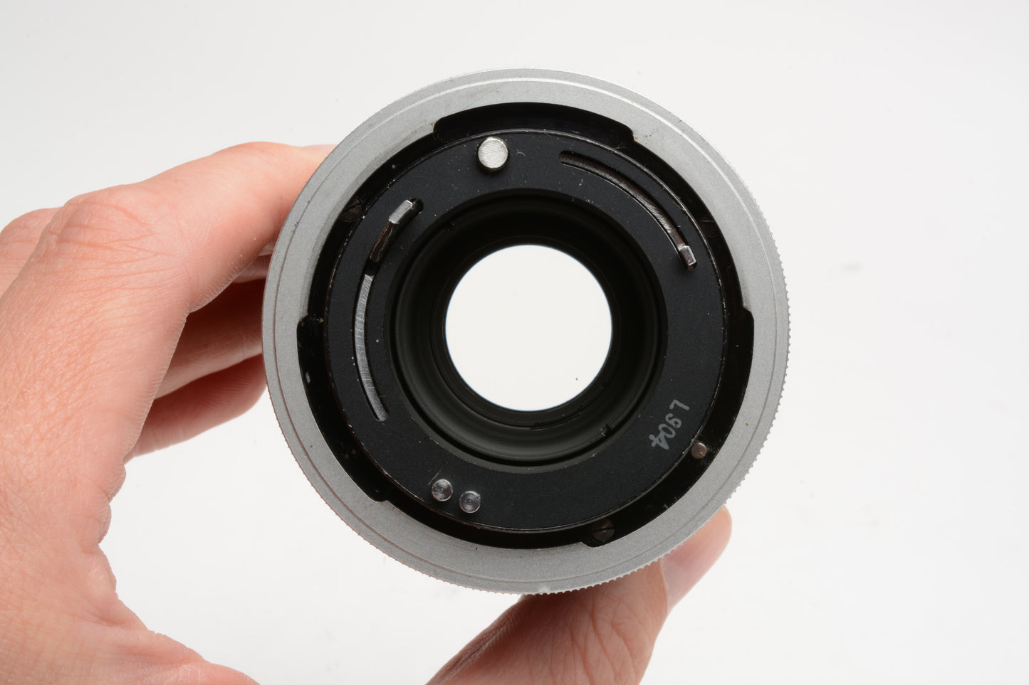 Canon FD 135mm f3.5 Portrait lens, caps, Chrome Nose, Good!