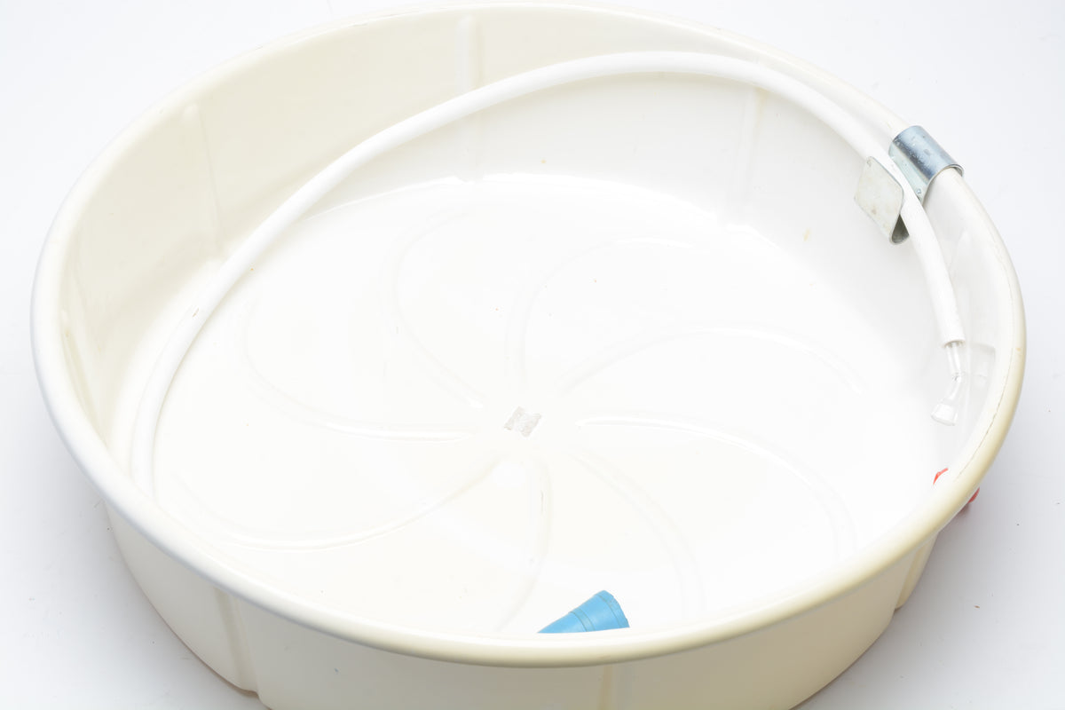 Circular Photographic Darkroom Print Washer ~19" wide, Tested, good!
