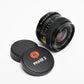 Phase 2 MC Auto CCT 28mm F2.8 Wide Angle Lens for Pentax PK Mount w/Caps, Nice!