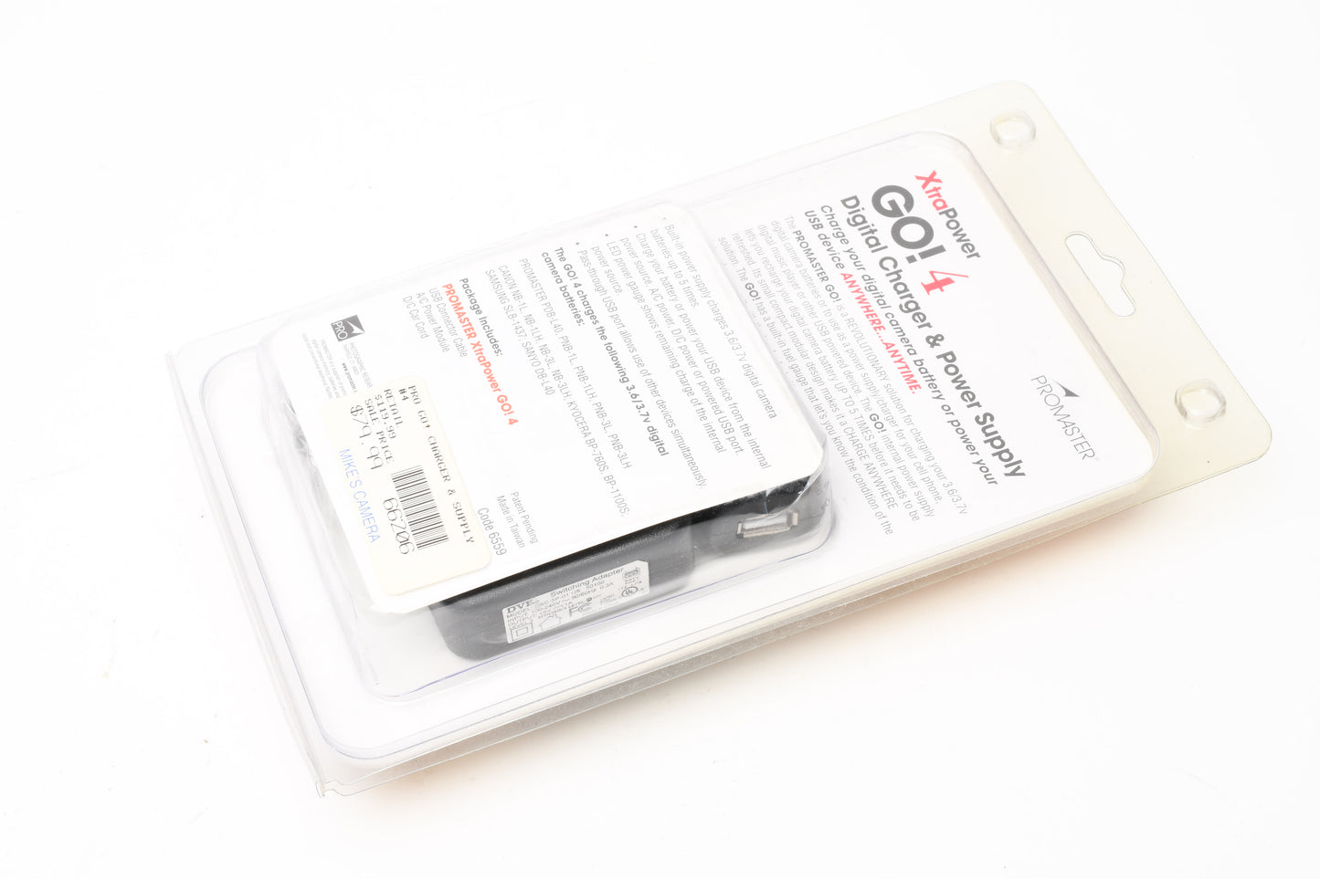 Promaster Go! 4 Multi-Battery charger Canon, Kyocera, Samsung+++