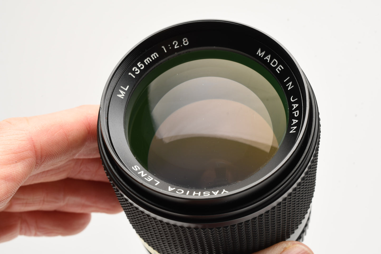Yashica ML 135mm f2.8 for Yashica/Contax Mount, caps, Clean!
