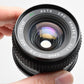 Phase 2 MC Auto CCT 28mm F2.8 Wide Angle Lens for Pentax PK Mount w/Caps, Nice!