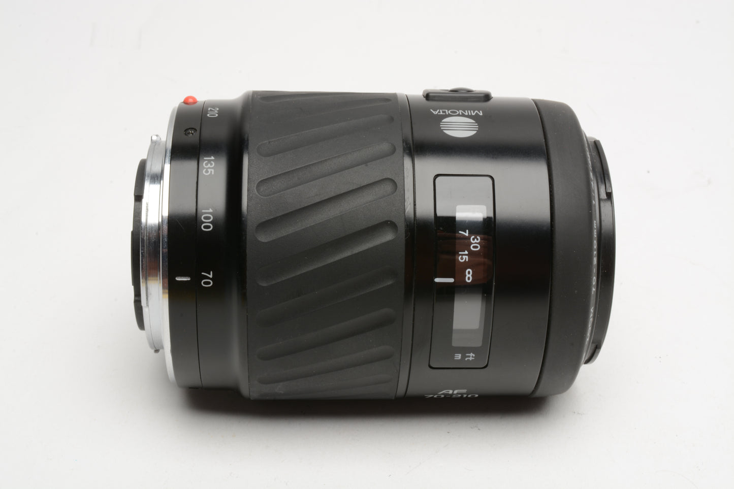 Minolta Maxxum AF Zoom 70-210mm f4.5-5.6 lens, UV, hood, Good, Clean