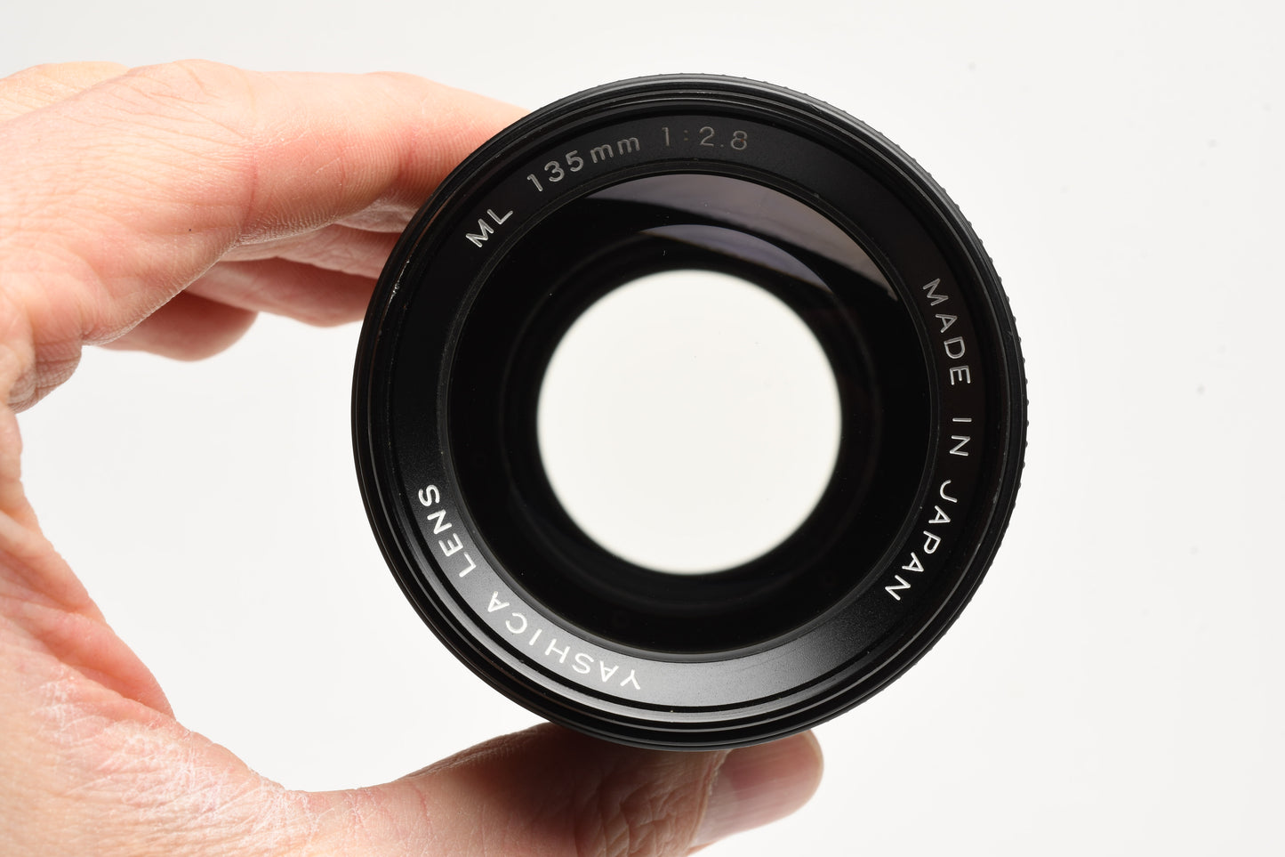 Yashica ML 135mm f2.8 for Yashica/Contax Mount, caps, Clean!